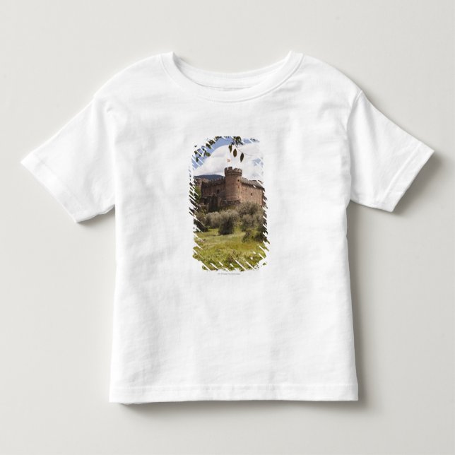 Camiseta Infantil Castelo do século XV do duque Alburquerque (Frente)