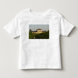 Camiseta Infantil Castelo Lafleur Petrus e vinha, em Pomerol,