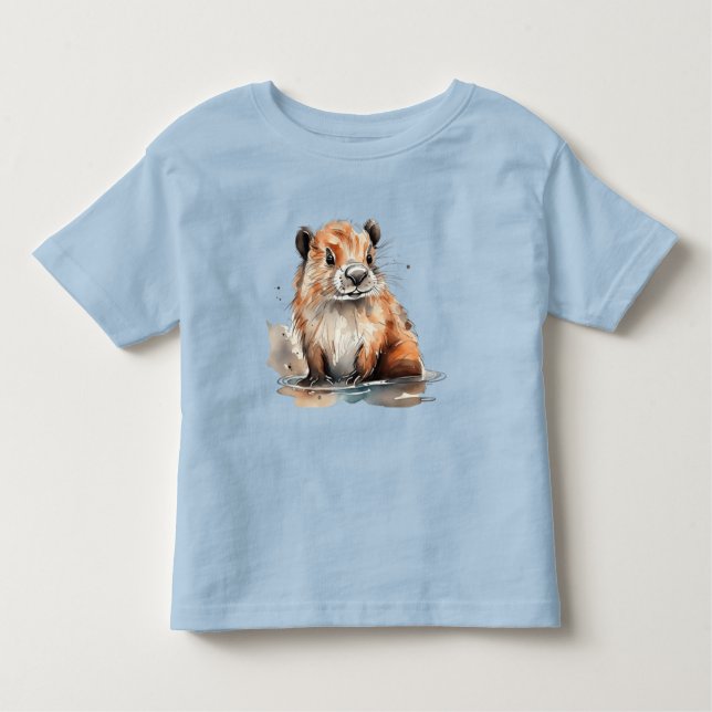 Camiseta Infantil Castor (Frente)