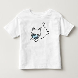 Camiseta Infantil CAT COM T-Shirt DE ALGODÃO DE ALGODÃO ROSTO