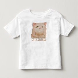 Camiseta Infantil Cat Control