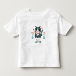 Camiseta Infantil Cat Lover