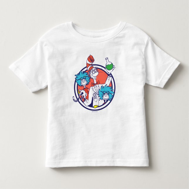 Camiseta Infantil Cat no Hat & Lab Tech One Lab Tech 2 (Frente)
