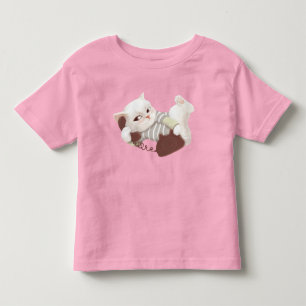 Camiseta Infantil Cat no telefone