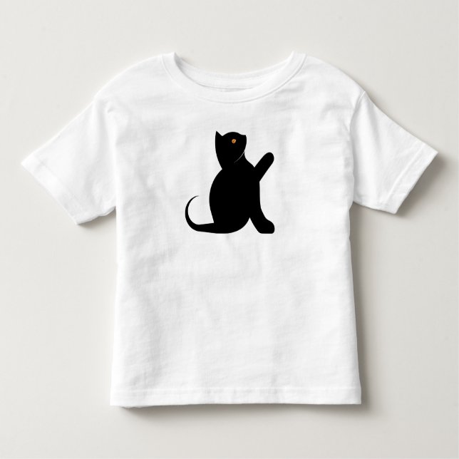 Camiseta Infantil Cat Say Hello (Frente)
