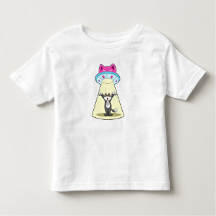 Camiseta Infantil Cat Spaceship