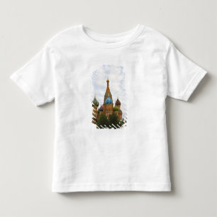 Camiseta Infantil Catedral de São Basílio no Red Square, Moscou