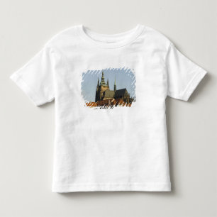 Camiseta Infantil Catedral de São Vito e Castelo de Praga, um dos