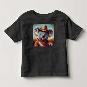 Camiseta Infantil Caubói Coala