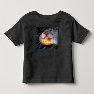 Camiseta Infantil Cavaleiro sem Cabeça perdido Cabeça de Abóbora