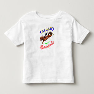 Camiseta Infantil Cavalgada de Calgary Yeehaw