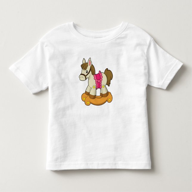 Camiseta Infantil Cavalo como Cavalo Rochoso.PNG (Frente)