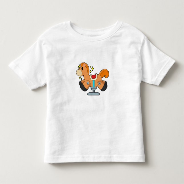 Camiseta Infantil Cavalo-de-pedras (Frente)