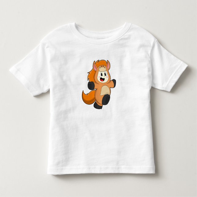 Camiseta Infantil Cavalo disfarçado (Frente)