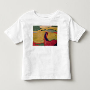 Camiseta Infantil Cavalo em uma paisagem, 1910