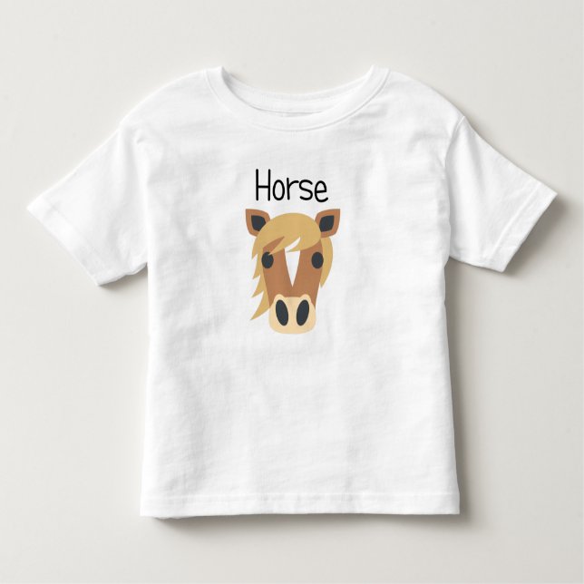 Camiseta Infantil Cavalo Giddy Up (Frente)