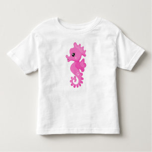 Camiseta Infantil Cavalo-marinho-Cinto, Cavalo-Cento-Pequeno, Cavalo