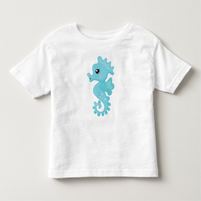 Camiseta Infantil Cavalo-marinho-Cinto, Cavalo-Cerrado, Cavalo-Cerra (Frente)