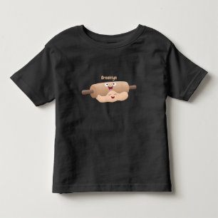 Camiseta Infantil Cavilha rolante e cartoon para pastelaria