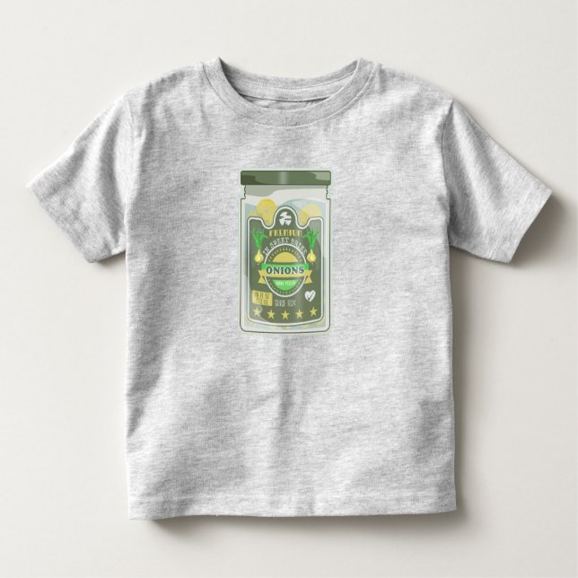 Camiseta Infantil Cebolas picadas (Frente)