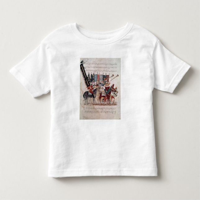 Camiseta Infantil Celebração da extremidade de Ramadan (Frente)
