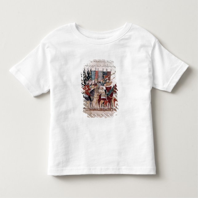 Camiseta Infantil Celebração da extremidade de Ramadan (Frente)
