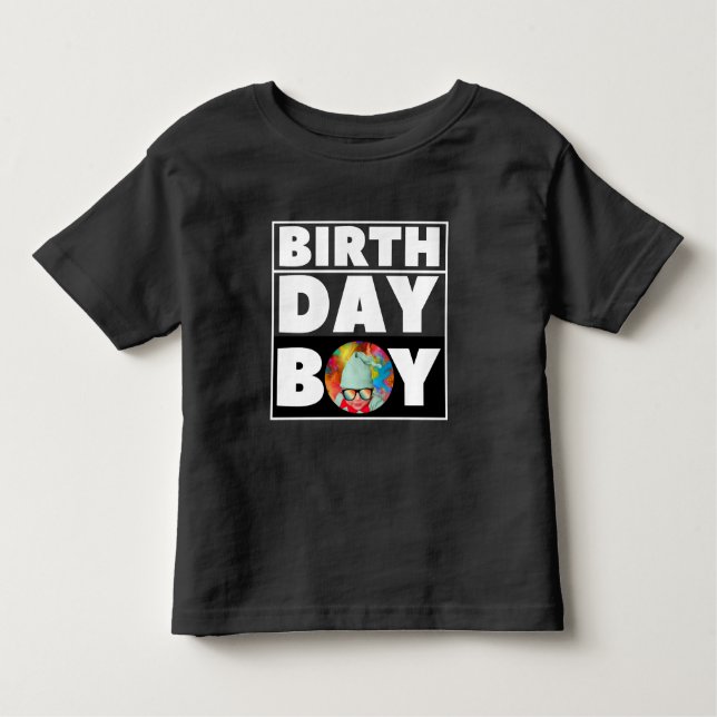 CAMISETA INFANTIL CELEBRAÇÃO DE FESTA DE NAVIO PERSONALIZÁVEL (Frente)