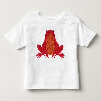 Camiseta Infantil Celtic Frog - Red