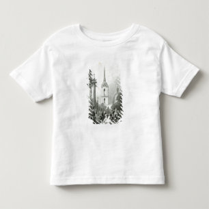 Camiseta Infantil Cemitério da igreja de Smolensko