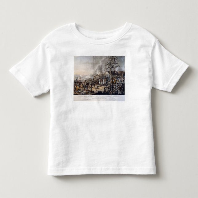 Camiseta Infantil Cena após a batalha de Waterloo (Frente)