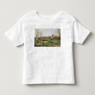 Camiseta Infantil Cena da caça
