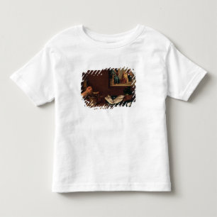 Camiseta Infantil Cena da cozinha com cristo
