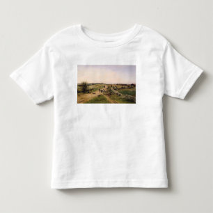 Camiseta Infantil Cena da guerra Franco-Prussiano