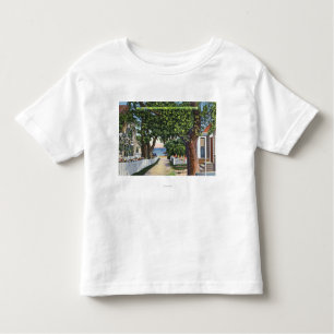 Camiseta Infantil Cena da rua das residências