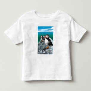 Camiseta Infantil Cena de MainePuffins