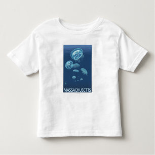 Camiseta Infantil Cena de MassachusettsJellyfish