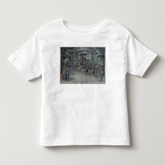 Camiseta Infantil Cena 'do Flute mágico (Frente)