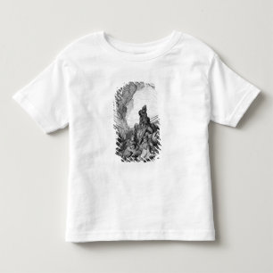 Camiseta Infantil Cena "do Rime do navegador antigo" 3