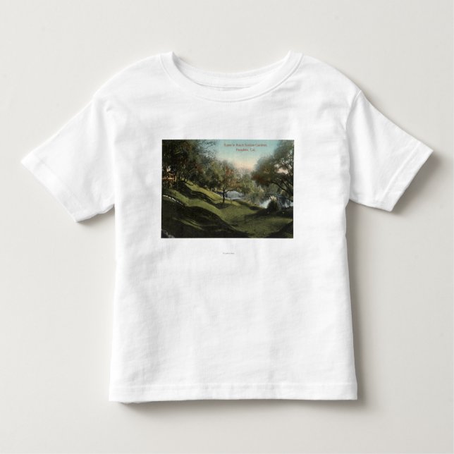 Camiseta Infantil Cena em jardins afundado de Busch (Frente)