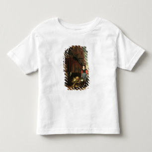 Camiseta Infantil Cena holandesa do gênero, 1668