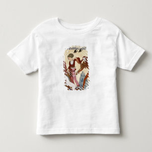 Camiseta Infantil Cena medieval por Georges Barbier