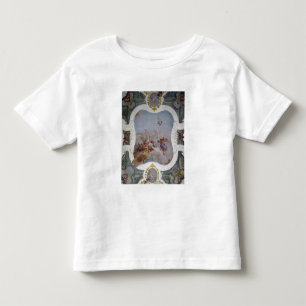 Camiseta Infantil Cena mitológica com o zodíaco (fresco)