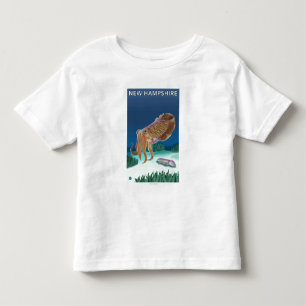 Camiseta Infantil Cena nova de HampshireCuttlefish