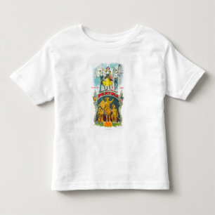 Camiseta Infantil Cena relativa à promoção do festival de Portola