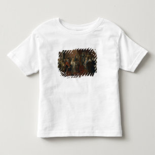Camiseta Infantil Cena Silesian da homenagem, 1855