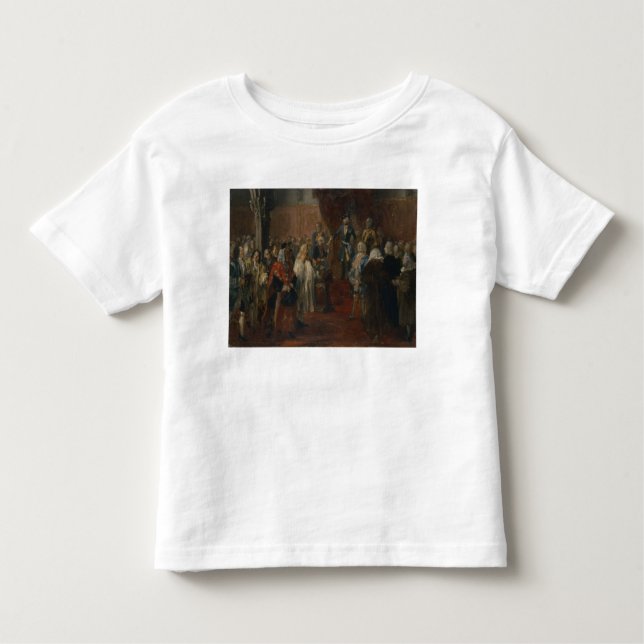 Camiseta Infantil Cena Silesian da homenagem, 1855 (Frente)