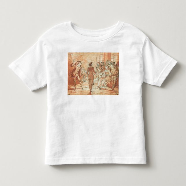 Camiseta Infantil Cena teatral (Frente)