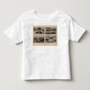 Camiseta Infantil Cenas Aberdeen, lavagem