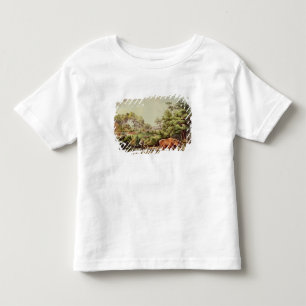 Camiseta Infantil Cenas americanas da fazenda
