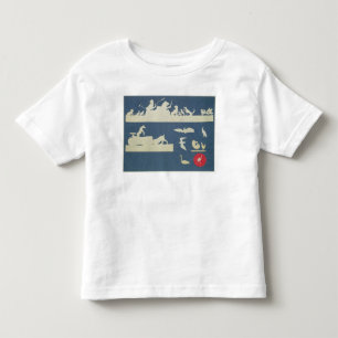 Camiseta Infantil Cenas animais